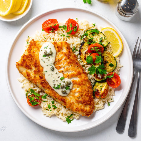 Flounder Piccata