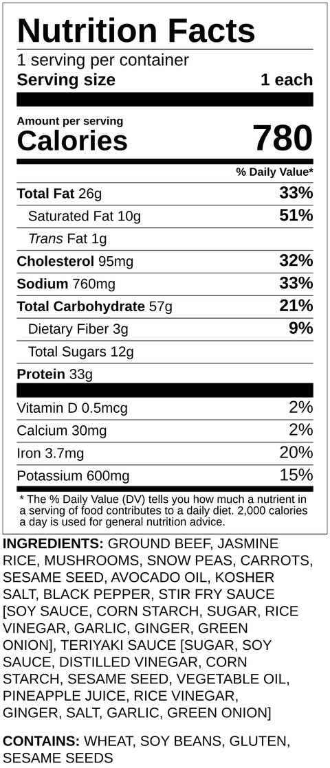 Ground Beef Stir Fry