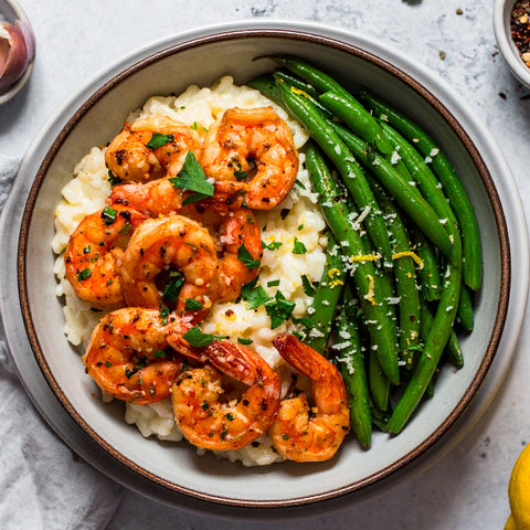 Garlic Parmesan Shrimp - Low Carb