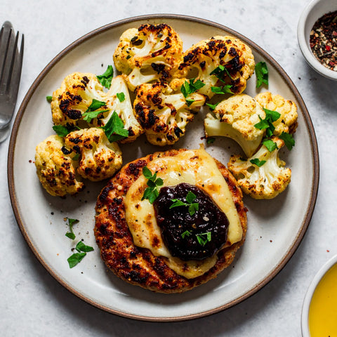 Turkey Burger Gouda - Low Carb