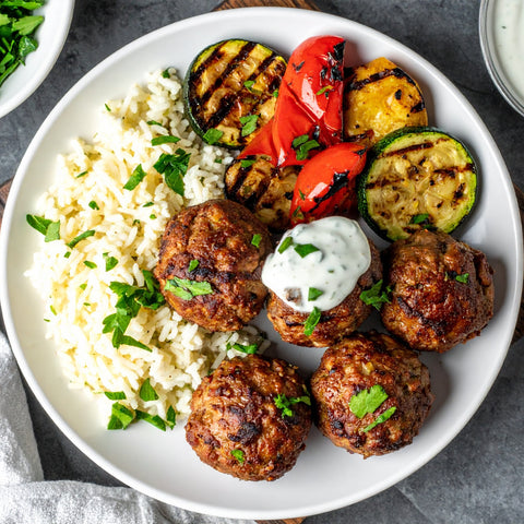 Lunch Greek Meatballs