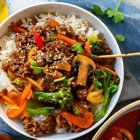 Ground Beef Stir Fry