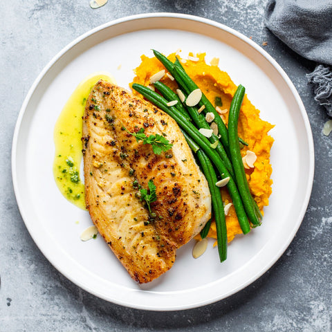 Herb Butter Tilapia - Low Carb