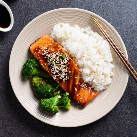 Lunch Hoisin Salmon