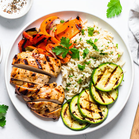 Chipotle Chicken & Roasted Vegetables