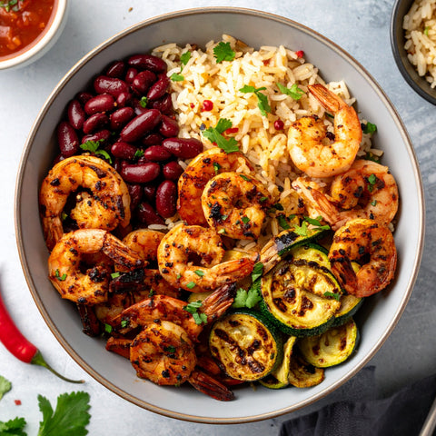 Jerk Shrimp Bowl