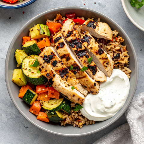 Kabob Chicken Bowl