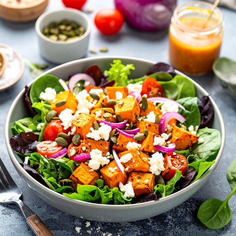 Sweet Potato & Kale Salad