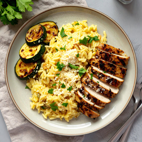 Lemon Chicken Orzo