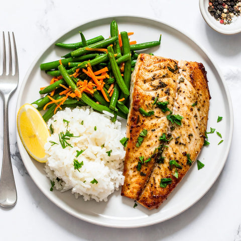Lemon Mustard Trout