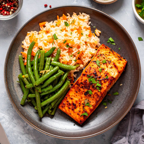 Lunch Blackened Salmon