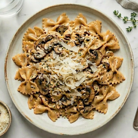 Vegetarian Mushroom Stroganoff