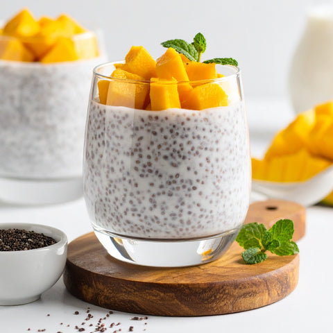 Mango Chia Seed Pudding