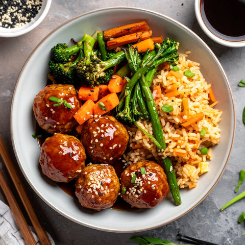 Teriyaki Turkey Meatballs