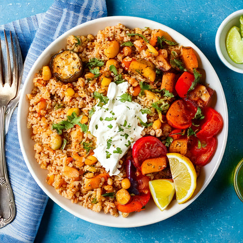 Greek Chickpea Bowl