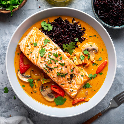 Panang Curry Salmon