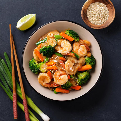 Peanut Shrimp - Low Carb