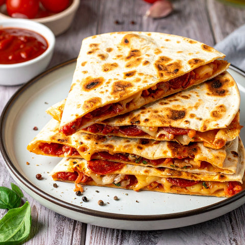 Pizza Stuffed Quesadilla