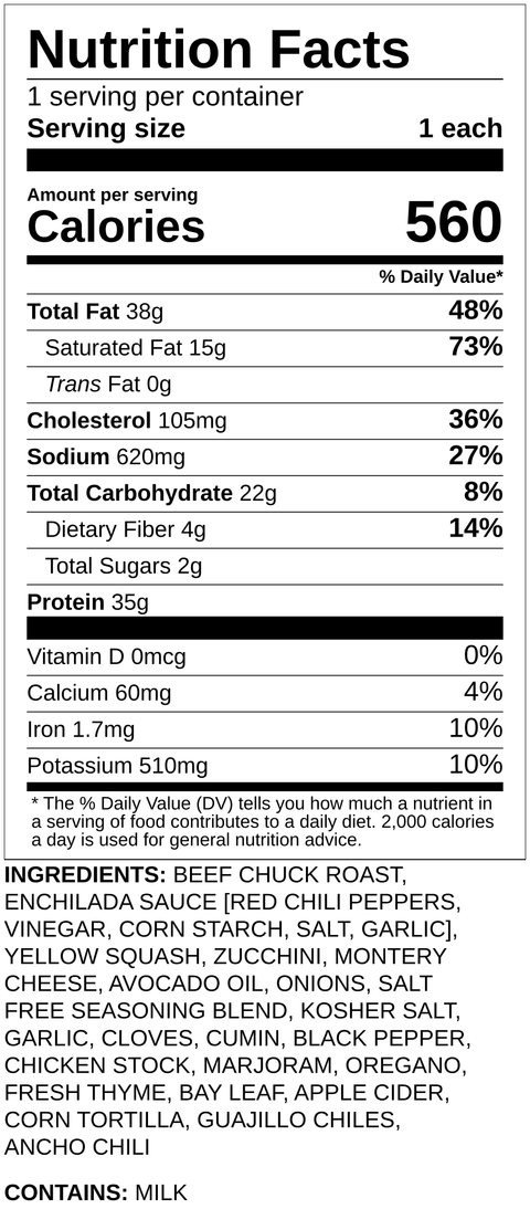 Shredded Beef Enchiladas - Low Carb