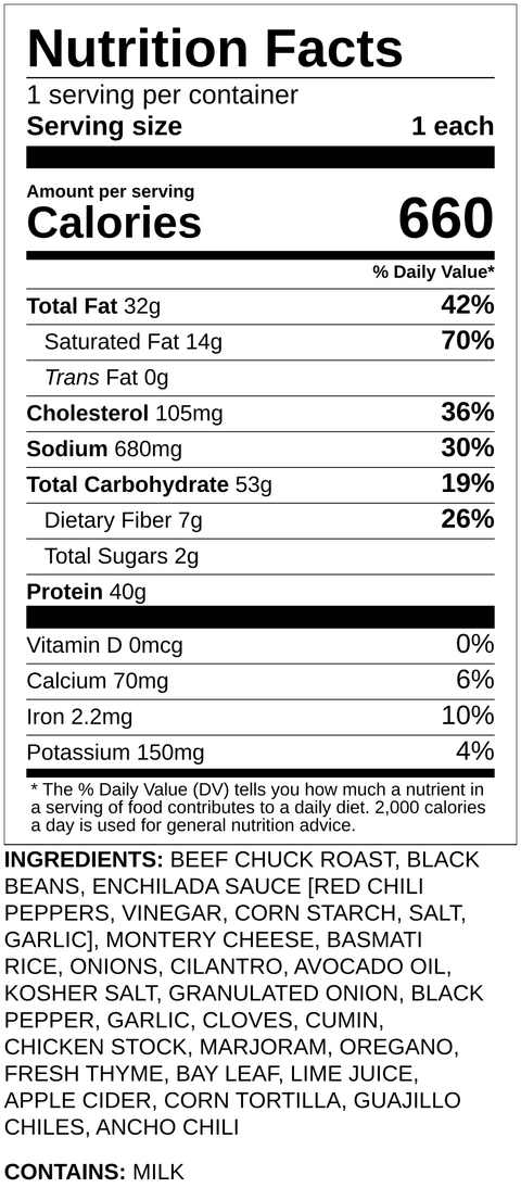 Shredded Beef Enchiladas