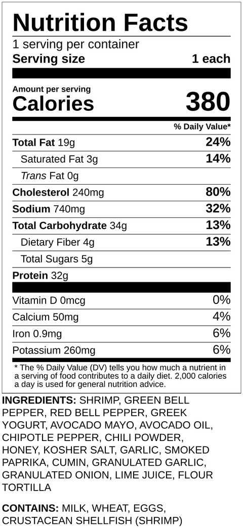 Shrimp Fajitas - Low Carb