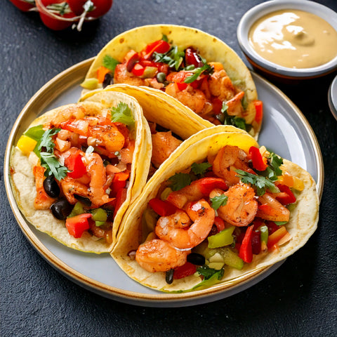 Shrimp Fajitas - Low Carb