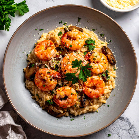 Shrimp & Mushroom Risotto