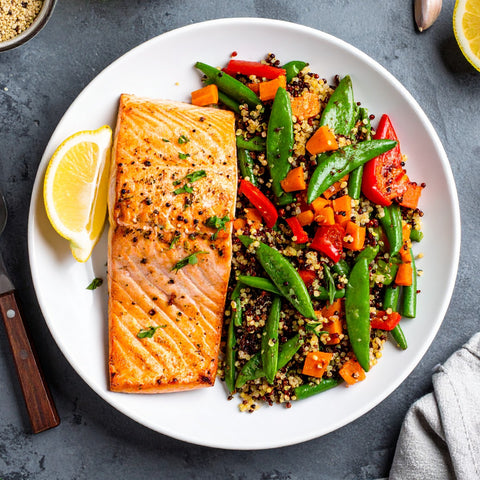 Simply Grilled Salmon