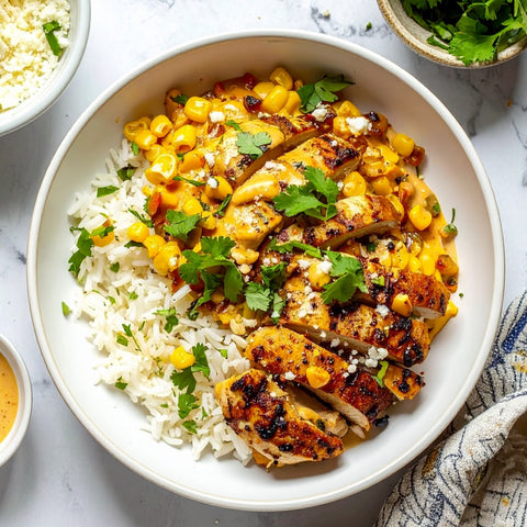 Lunch Street Corn Chicken