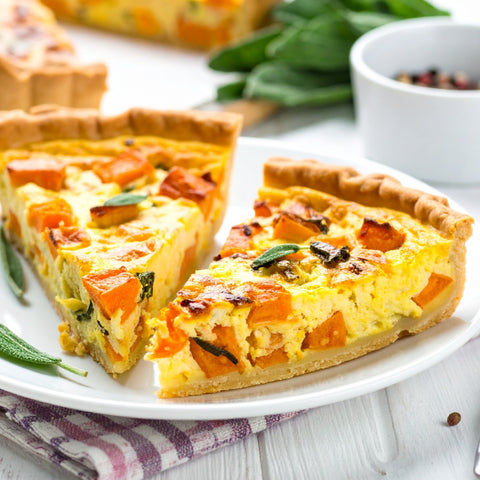 Sweet Potato & Sage Quiche