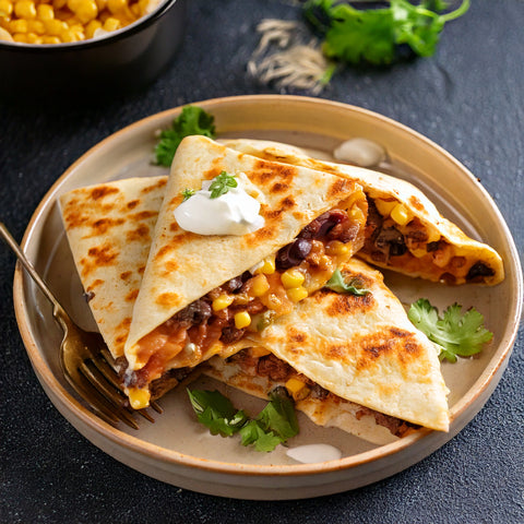 Tex Mex Turkey Quesadilla