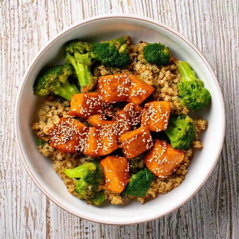 Tofu Quinoa Bowl