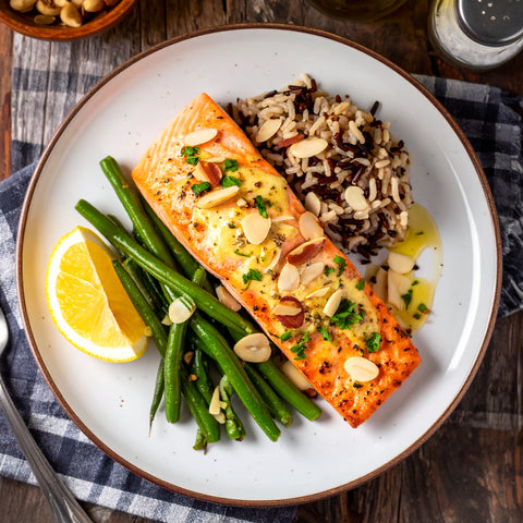 Steelhead Trout Almondine