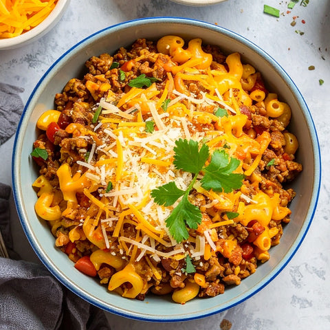 Turkey Taco Pasta