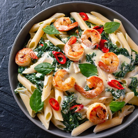Tuscan Shrimp Pasta