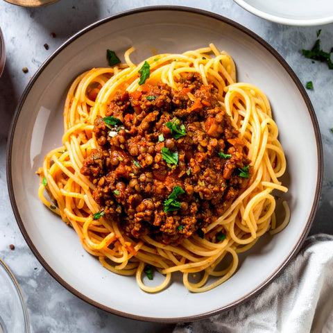 Vegan Lentil Bolognese