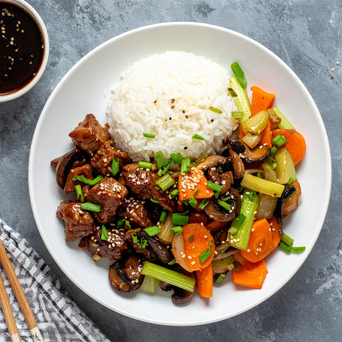 Teriyaki Steak Bowl