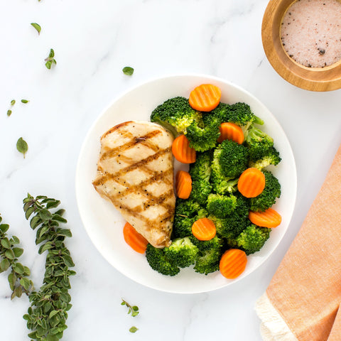 Chicken, Broccoli & Carrots - Low Carb
